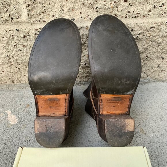 FIORENTINI + BAKER Womens Ankle Booties US 9 Euro 39 Brown Italian Buckle Boots - Picture 8 of 11